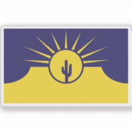 Flagge von Mesa, Arizona Aufkleber