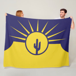Flagge von Mesa (Arizona, USA) Fleecedecke