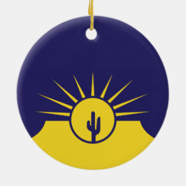 Flagge von Mesa (Arizona, USA) Keramik Ornament