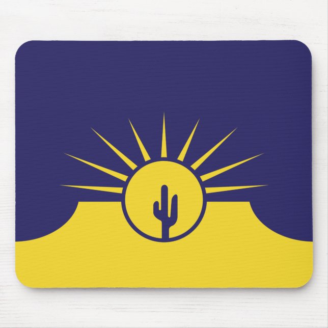 Flagge von Mesa (Arizona, USA) Mousepad (Vorne)