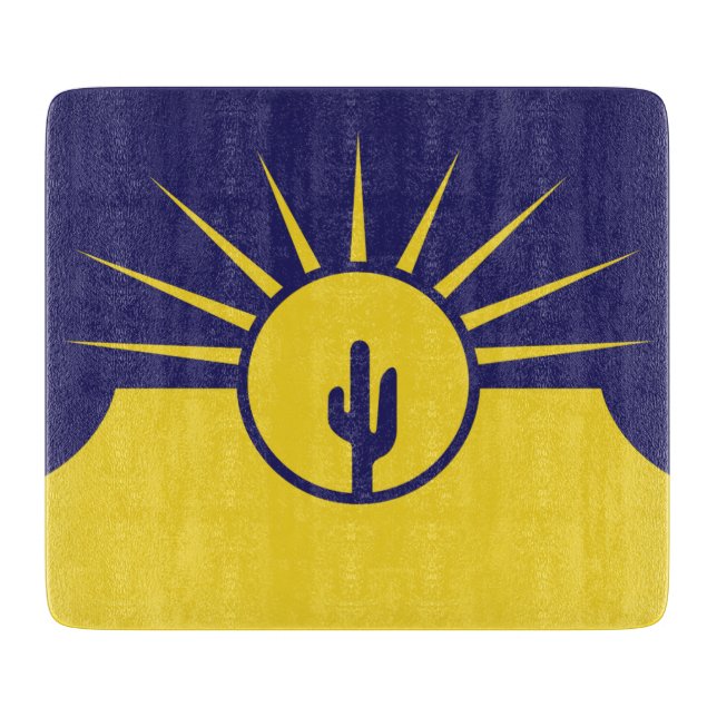 Flagge von Mesa (Arizona, USA) Schneidebrett (Vorderseite)
