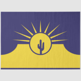 Flagge von Mesa (Arizona, USA) Seidenpapier