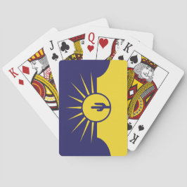 Flagge von Mesa (Arizona, USA) Spielkarten