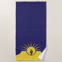 Flagge von Mesa (Arizona, USA) Strandtuch
