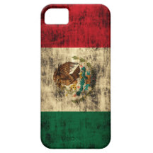 Flagge von Mexiko beunruhigte Case-Mate iPhone 5
