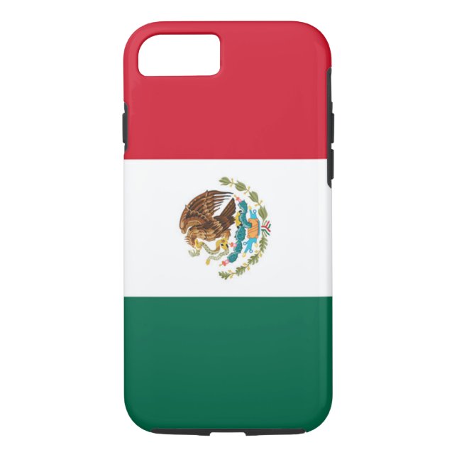 Flagge von Mexiko Case-Mate iPhone Hülle (Rückseite)