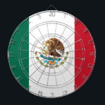 Flagge von Mexiko Dartscheibe<br><div class="desc">Flagge von Mexiko - Bandera de México</div>
