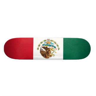 Flagge von Mexiko-Skateboard Skateboard