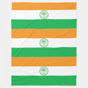 Flagge von Miami, Florida Fleece Blanket