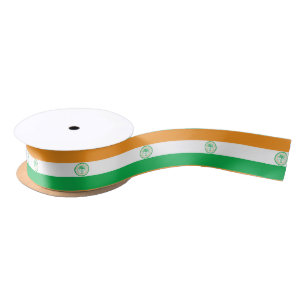 Flagge von Miami, Florida Satin Ribbon Satinband