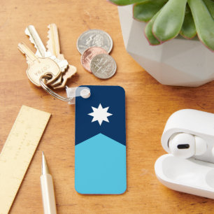 Flagge von Minnesota Schlüsselanhänger