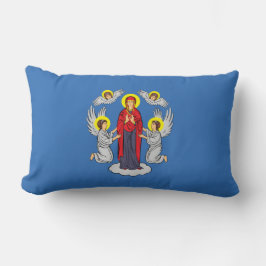 Flagge von Minsk (Belarus) Lendenkissen