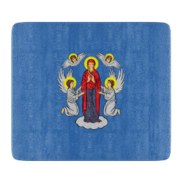 Flagge von Minsk (Belarus) Schneidebrett