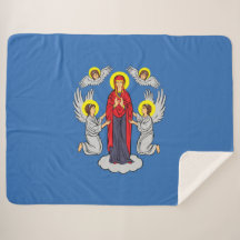 Flagge von Minsk (Belarus)