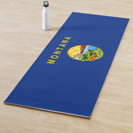 Flagge von Montana (US-Staat) Yogamatte