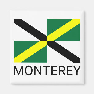 Flagge von Monterey, Kalifornien Magnet