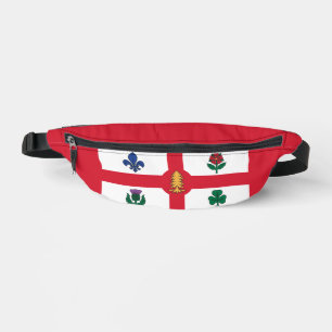 Flagge von Montreal, Quebec Bauchtasche