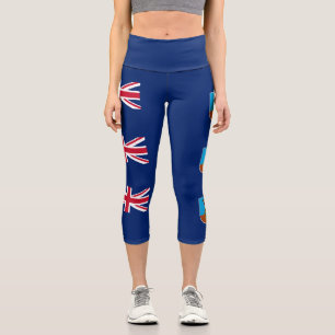 Flagge von Montserrat Capri Leggings