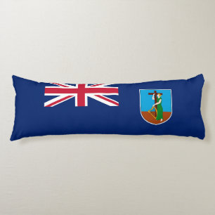 Flagge von Montserrat Seitenschläferkissen