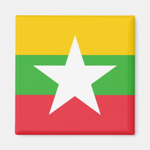 Flagge von Myanmar Magnet