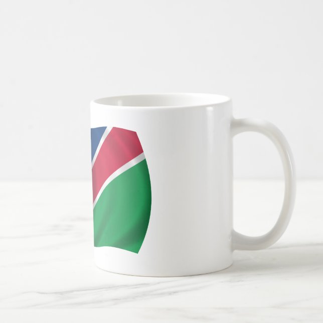 Flagge von Namibia Tasse (Rechts)