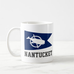 Flagge von Nantucket, Massachusetts Kaffeetasse