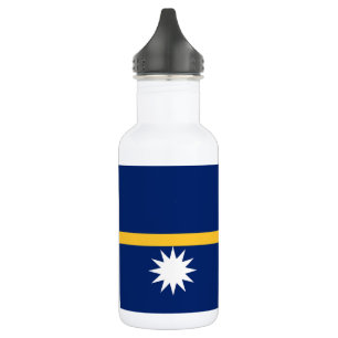 Flagge von Nauru Edelstahlflasche