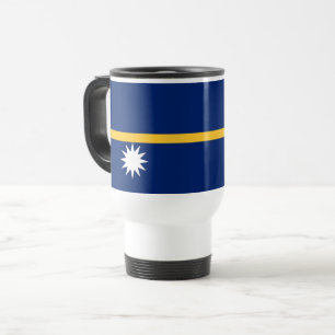 Flagge von Nauru Reisebecher