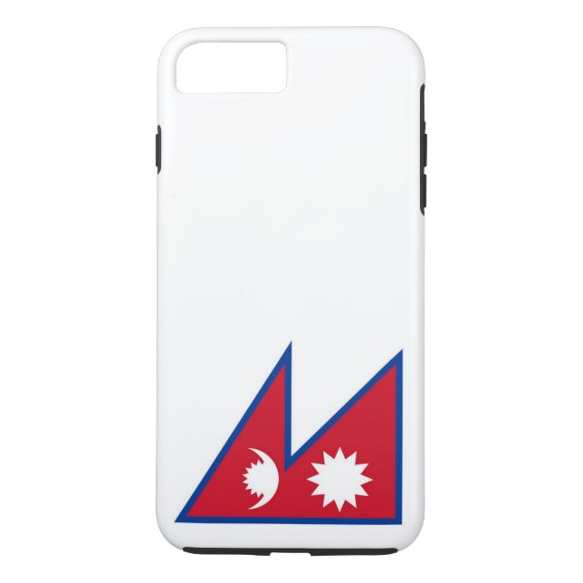 Flagge von Nepal Case-Mate iPhone Hülle (Rückseite)