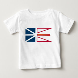 Flagge von Neufundland und Labrador (Kanada) Baby T-shirt