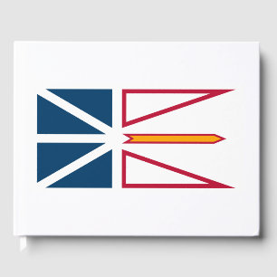Flagge von Neufundland und Labrador (Kanada) Gästebuch