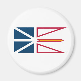 Flagge von Neufundland und Labrador (Kanada) Magnet
