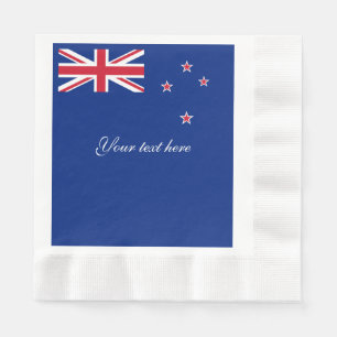 Flagge von Neuseeland Serviette