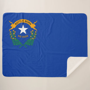 Flagge von Nevada Sherpadecke