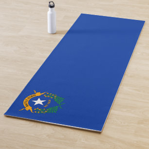 Flagge von Nevada (US-Staat) Yogamatte
