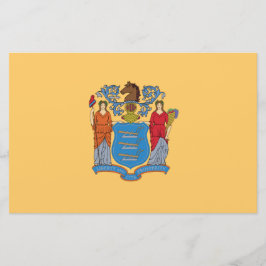 Flagge von New Jersey Briefpapier