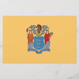 Flagge von New Jersey Briefpapier