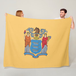 Flagge von New Jersey Fleecedecke