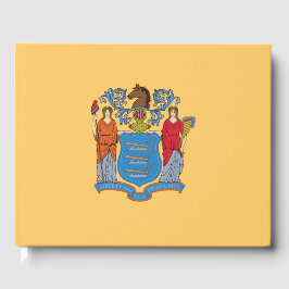 Flagge von New Jersey Gästebuch