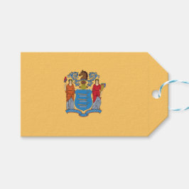 Flagge von New Jersey Geschenkanhänger
