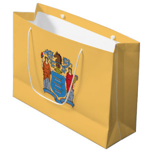 Flagge von New Jersey Große Geschenktüte