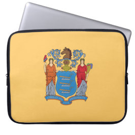 Flagge von New Jersey Laptopschutzhülle