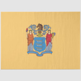 Flagge von New Jersey Seidenpapier