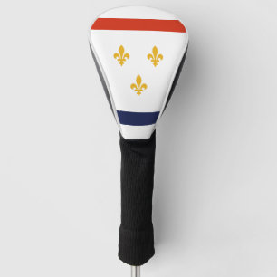 Flagge von New Orleans Golf Headcover