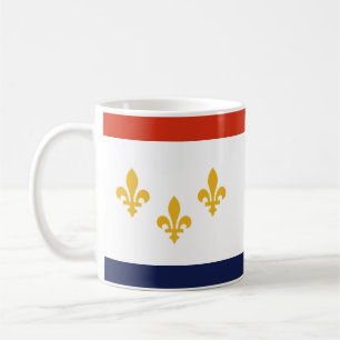 Flagge von New Orleans, Louisiana Kaffeetasse