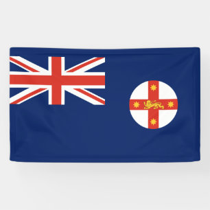 Flagge von New South Wales (australischer Staat) Banner
