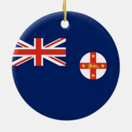 Flagge von New South Wales (australischer Staat) Keramik Ornament