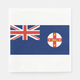 Flagge von New South Wales (australischer Staat) Serviette