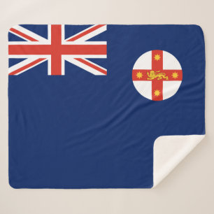 Flagge von New South Wales (australischer Staat) Sherpadecke
