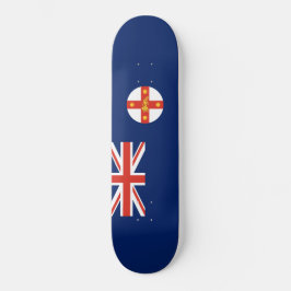 Flagge von New South Wales (australischer Staat) Skateboard